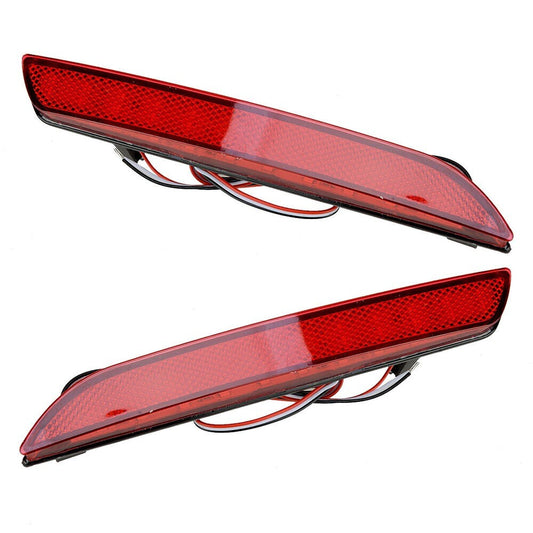 2x Rear Bumper LED Reflector Brake Lights Fit for Honda CR-Z CR-V 2011-2014 New n