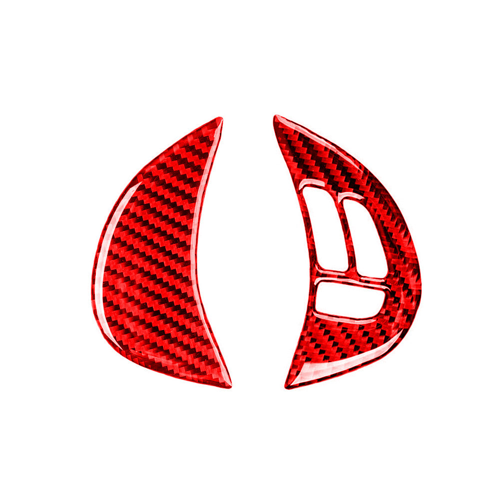 Red Carbon Fiber CD Control Panel Cover Trim For / 996 1998-2002 v