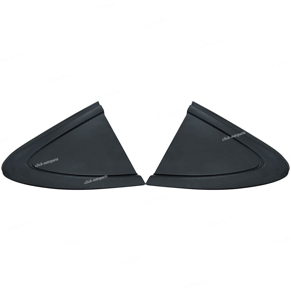 Pair Rear Window Bezel Molding Fits for Chevrolet for Cruze 2016-2019 Black RightLeft