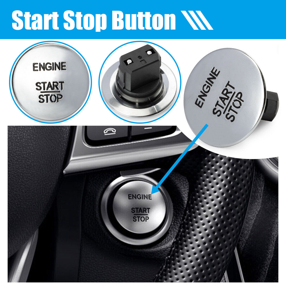 Applicable to engine start/stop button switch without key 215450714- n