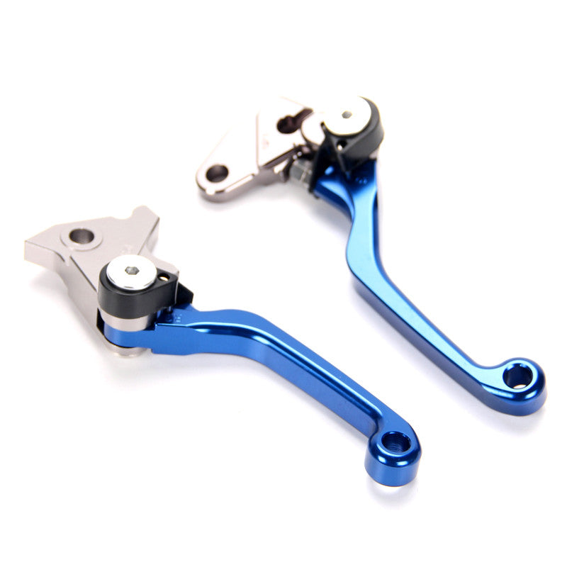 Offroad Brake Clutch Levers for YAMAHA XTZ125 (2003-2016) Blue aluminum