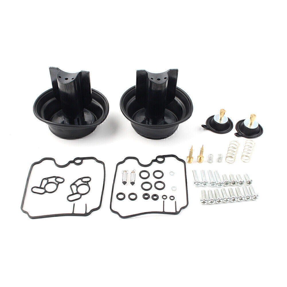 for TDM850 XTZ750 TDM Carburetor Rebuild Repair Kit Membrane Diaphragm Vacuum Q