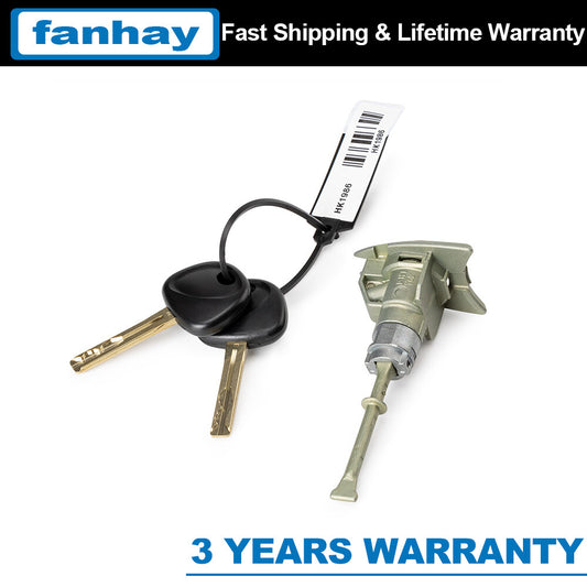 81250-3SA00 Fits for Hyundai Sonata 2011-14 Door Lock Cylinder 2 Keys LH Driver side