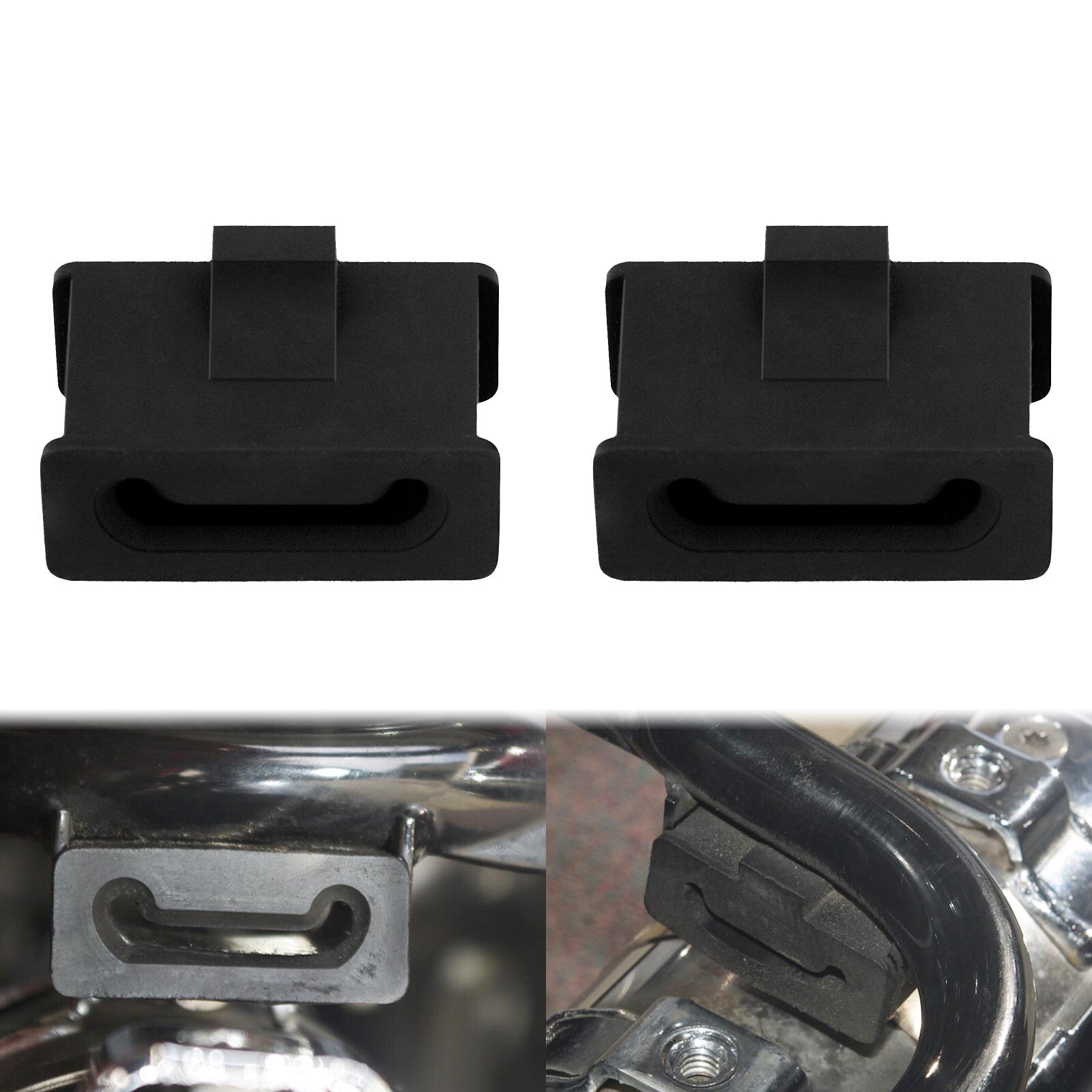 Muffler Hanger Mounts Support Bracket for Harley Touring Street Road Glide 85-22