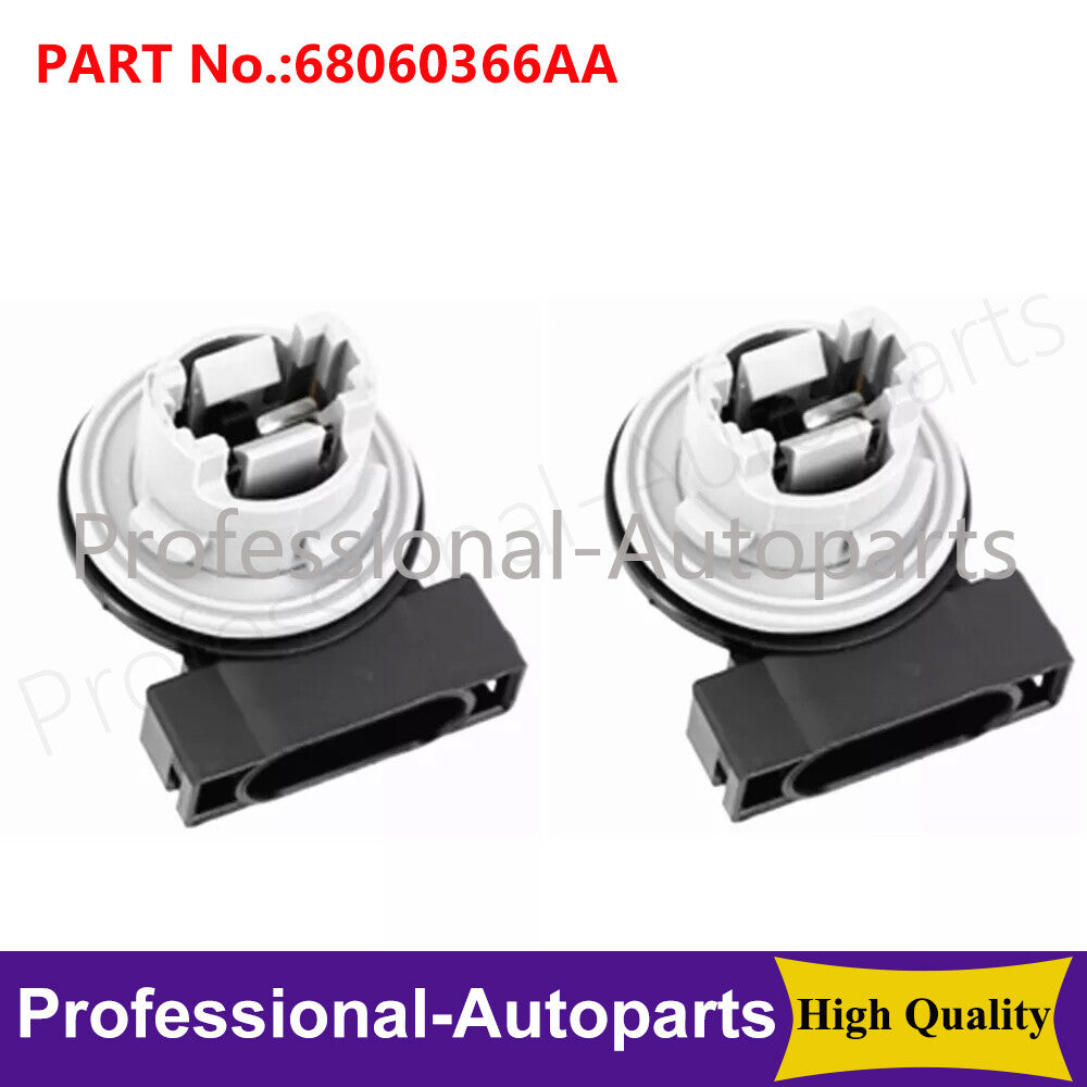 2-piece front parking turn signal socket suitable for Jeep for Wrangler TJ 97-06 Cherokee XJ