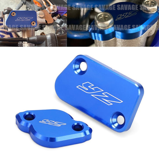 for YAMAHA YZ125 YZ250 YZ250F YZ 450FX YZ 426F Front Rear Brake Fluid Cover Cap Q