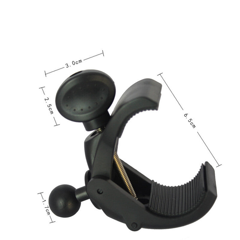 Bicycle and motorcycle phone holder, universal handlebar phone holder n