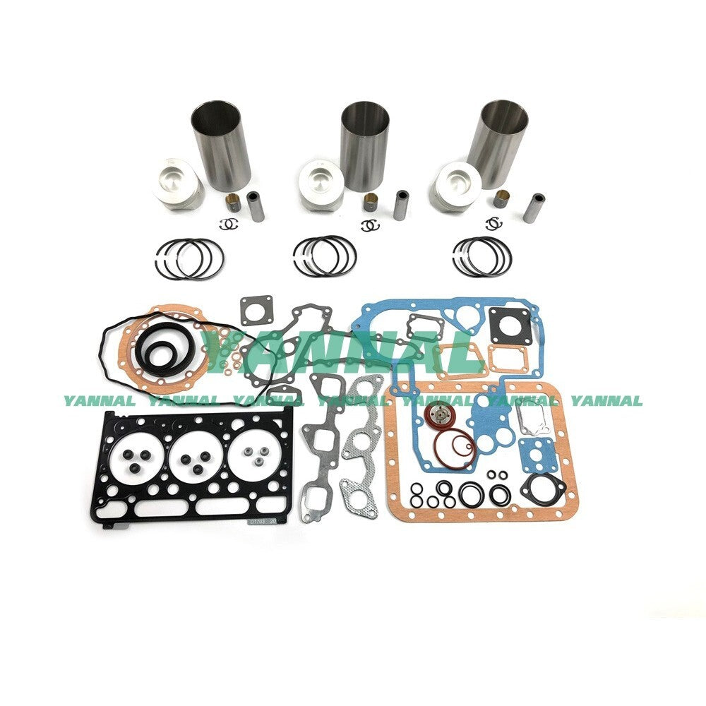 D1703 Overhaul and Reconstruction Kit with Complete Gaskets for Kubota Diesel Engines