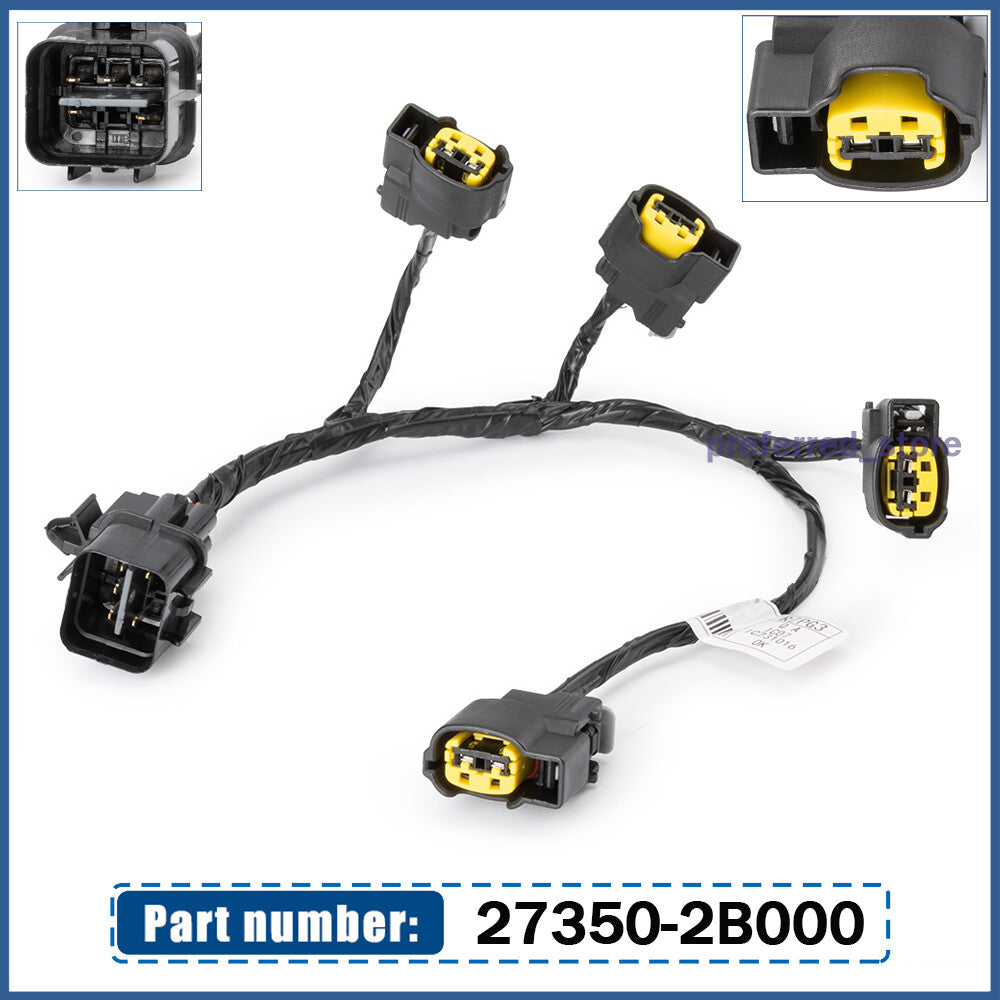 273502B000 Ignition Coil Harness Plug for Kia Rio Soul for Hyundai for Veloster - v