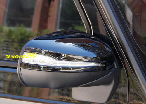 for Mercedes-Benz G550 G63AMG 2019-2020 Rear View Mirror Cover Trim Glossy Black