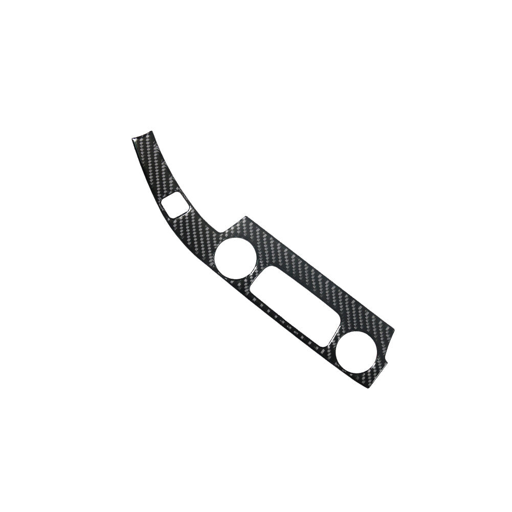 Center Control Button Frame Panel Trim Carbon Fiber for Chevy Impala 2014-2020