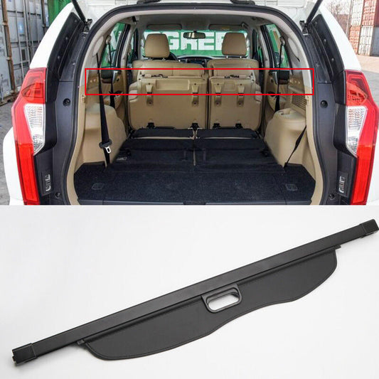 For Pajero Montero Sport 16-21 Black Retractable Trunk Luggage Shade Cargo Cover