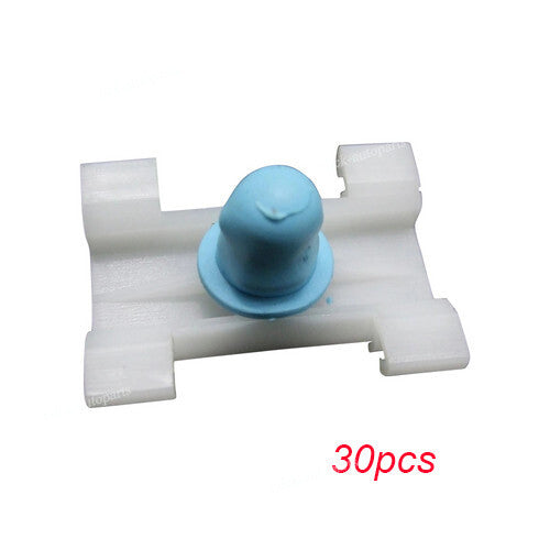 30X Door Fender Moulding Clips Retainers with Rubber Caps For E38 E39 528i 540i