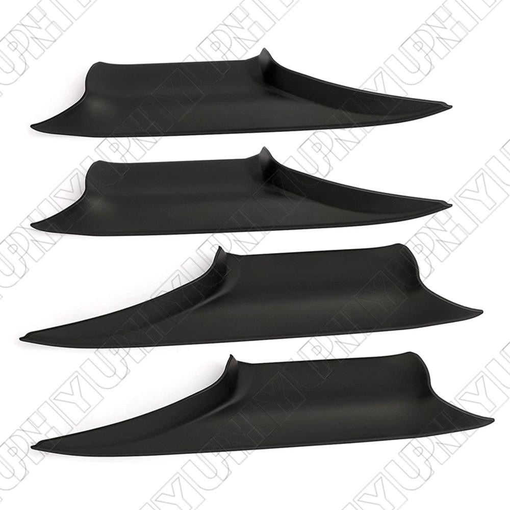 Set 4 Door Interior Inside Handle Pull Carrier Cover for BMW 7 F01 F02 2008-2015 Q