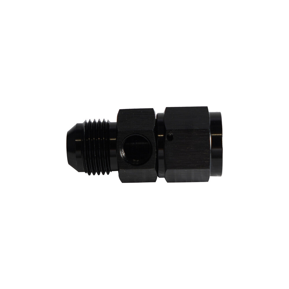 8AN Straight Fitting Adapter AN8 Male to Female 1/8NPT Gauge Port Fuel Hose