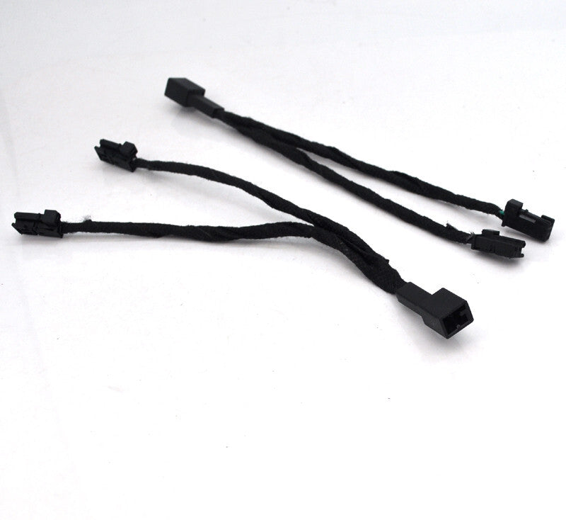 Set 2 SPEAKER ADAPTER PLUGS CABLE Y splitter for Mercedes C CLASS W205 W212 GLC v
