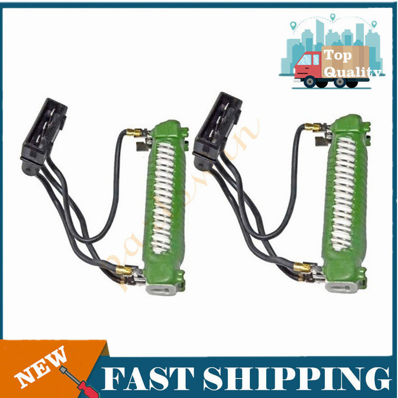 2-pack engine cooling fan resistors for EuroVan transport vehicles 701959263D- n