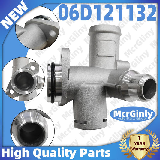 2.0T aluminum alloy engine water manifold 06D121132, suitable for Audi 2005-2008 A4 and 2005-2011 A6. n