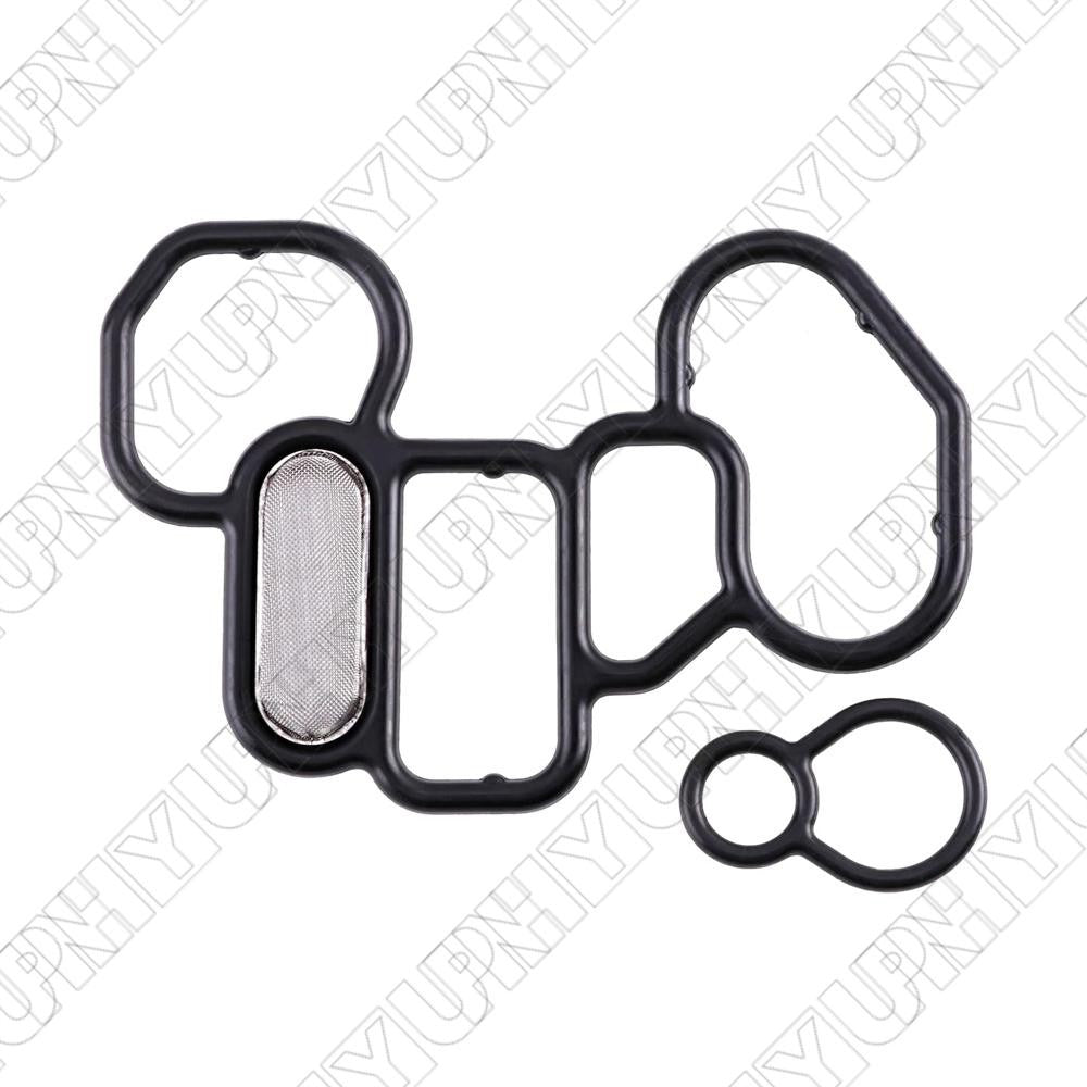 for Honda Oil Filter Housing Adapter Gasket Valve Seal 36172P8AA01, 15825P8AA01 Q