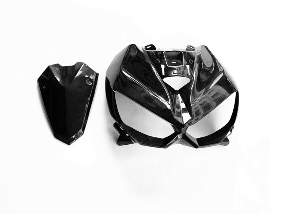 Front Upper Fairing Headlight Shroud Cowl Nose Kit for 2014-2019 for Kawasaki Z1000 Q