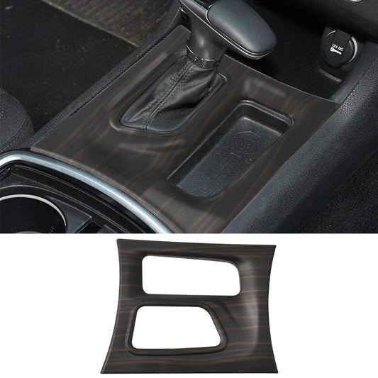 for Dodge Charger 2016-2021 Wood Color Central Control Gear Shift Panel Trim