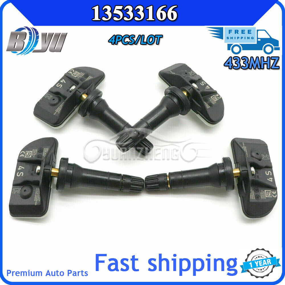 Suitable for 2022, 2023, and 2024 models #13533166 X4 4PX Silverado 1500 Tire Sensor TPMS - v
