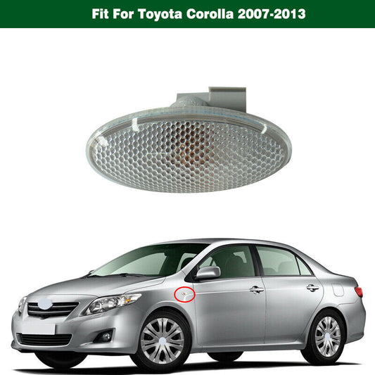 1Pcs Fender Side Marker Light Turn Signal Lamp Fit for Toyota for Corolla 2007-2013