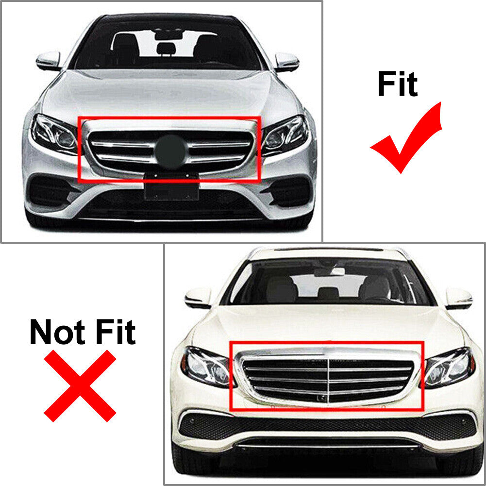 Front Bumper Hood Radiator Grille for Benz E Class W213 2016-2020