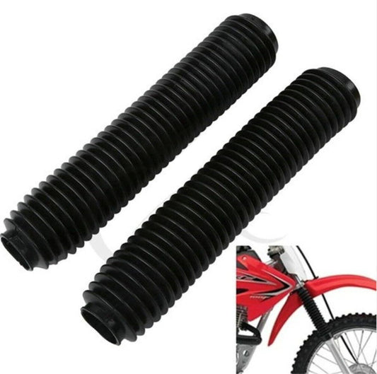2 Rubber Front Fork Shock Gaiter Boots Absorber Dust Cover for Motorcycle-Parts n