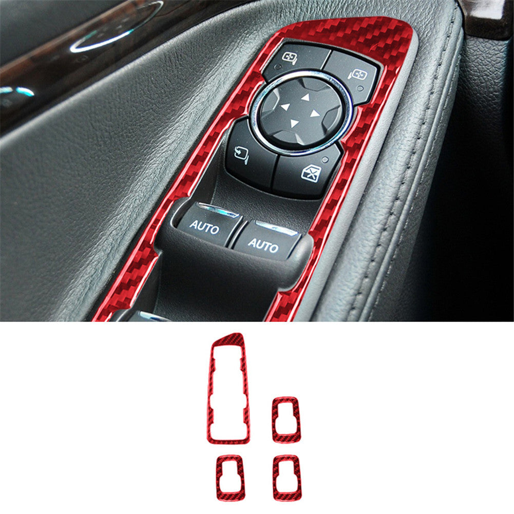 Suitable for Honda Accord 9th 2013-2017 chrome interior door handle frame cover decoration ABS- v
