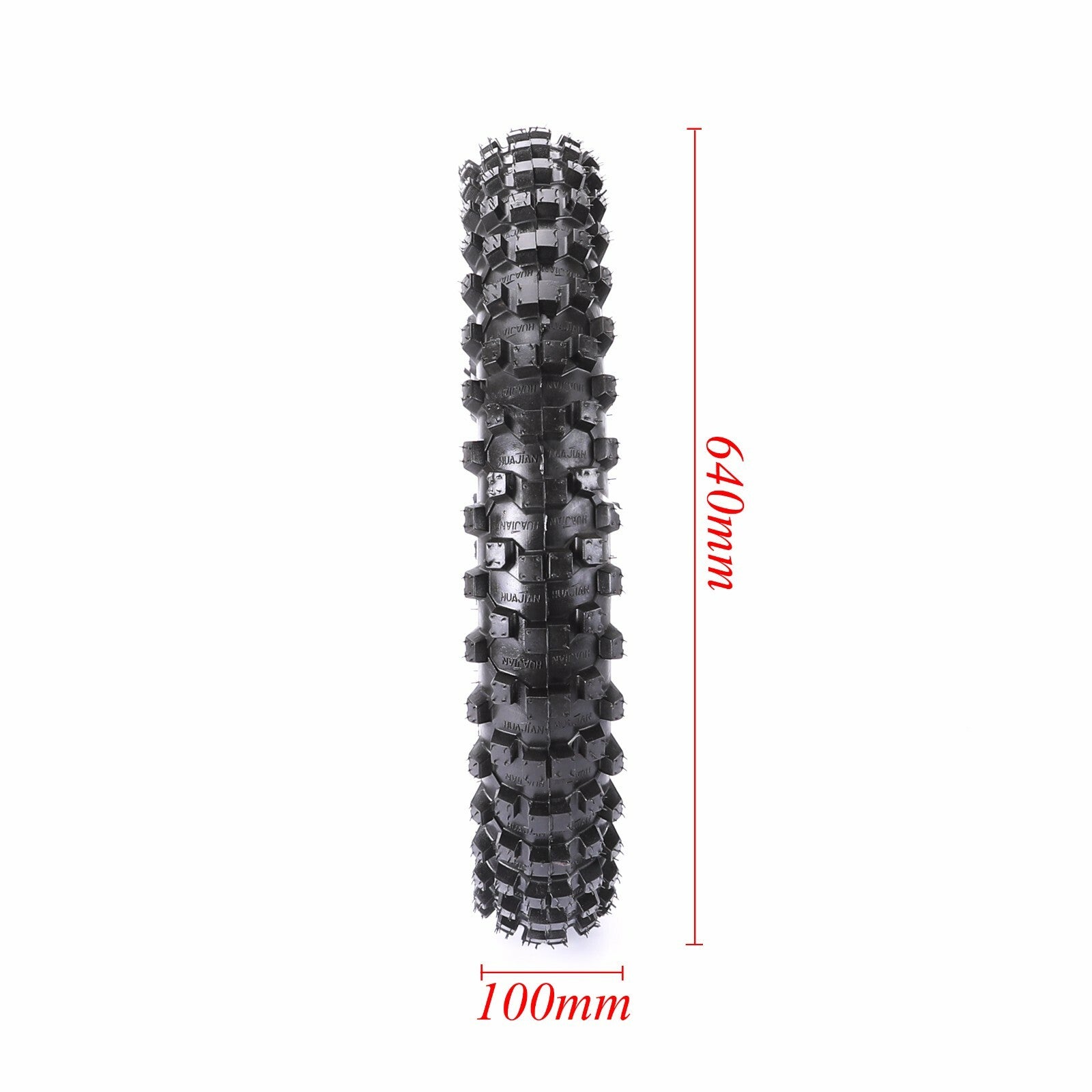 80/100-21+110/90-18 tires + tubing suitable for Honda CRF230F, CR250R, CRF450, KX250, YZ125.