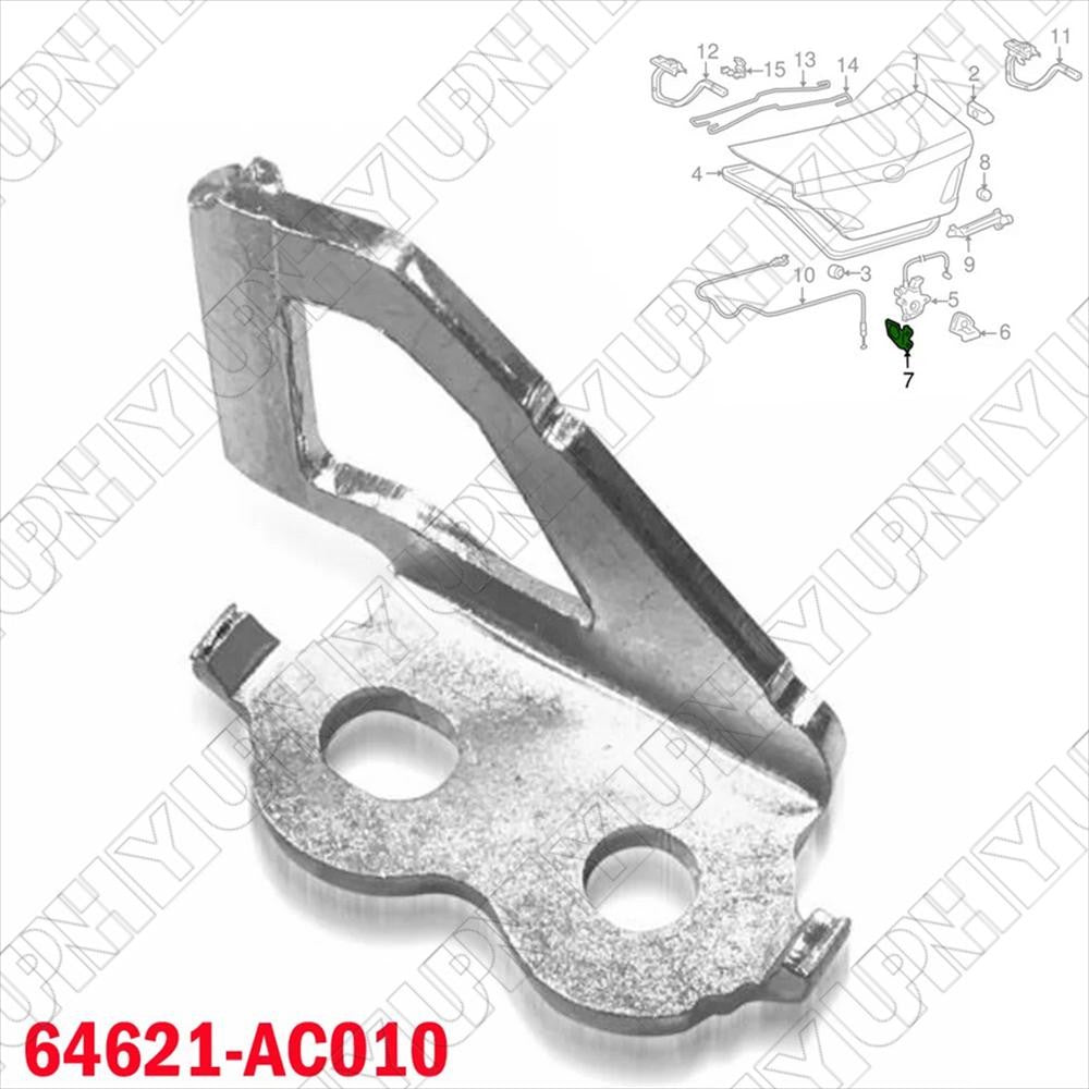 Trunk Lock Ring Door Lock Bracket Latch for Toyota for Corolla 2009-2013 64621-12070 Q