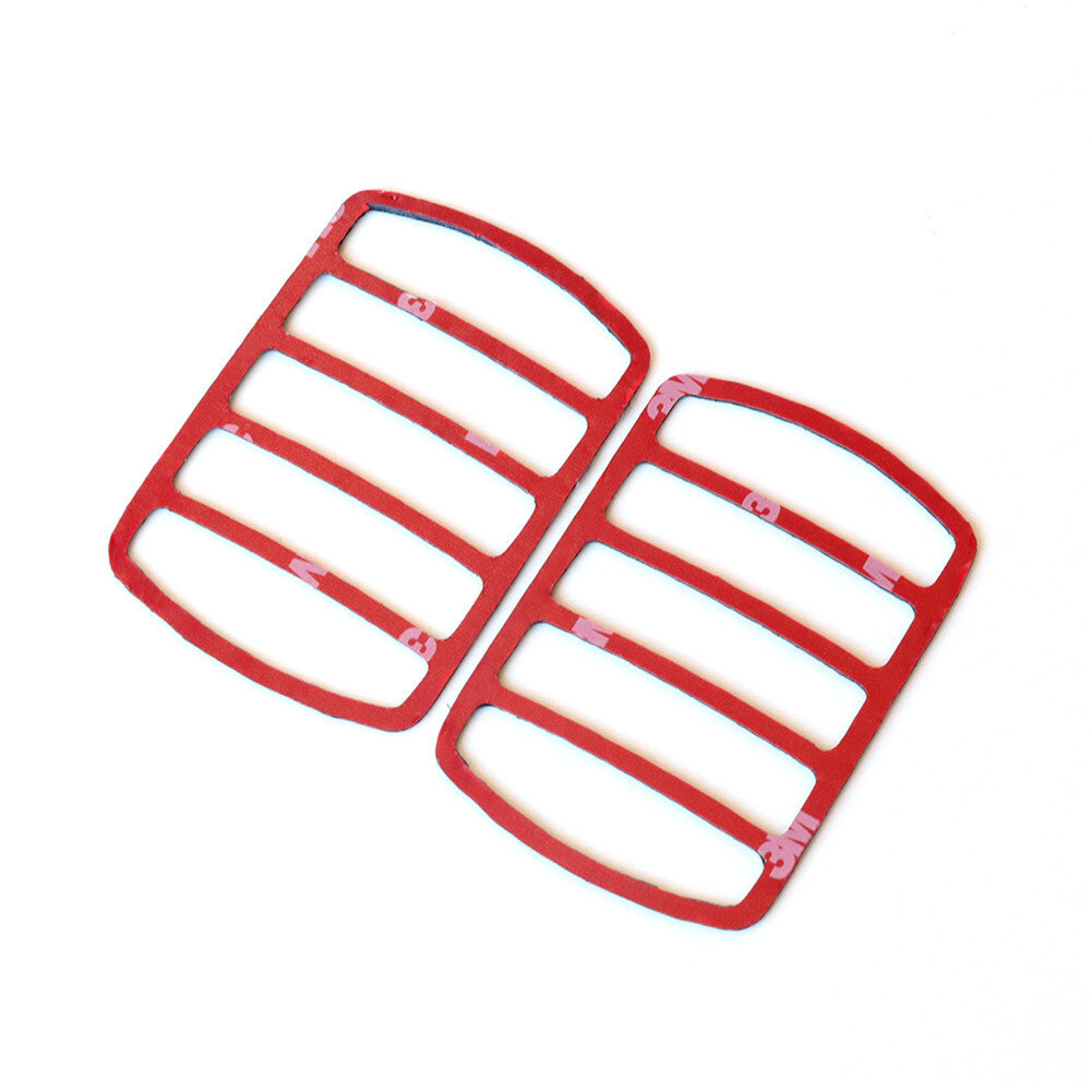 For Tacoma 2012-2015 2Pcs Rear Door Armrest Trim Cover Decor Carbon Fiber v