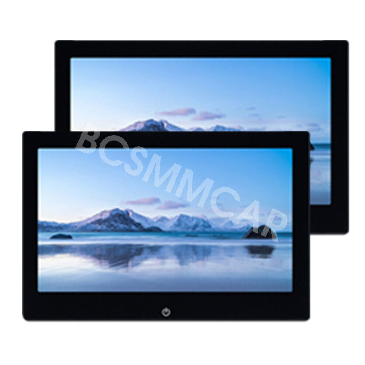2x 10.1in 1080P TFT Headrest Monitor GPS Player Car Back for Seat Entertainment Kit