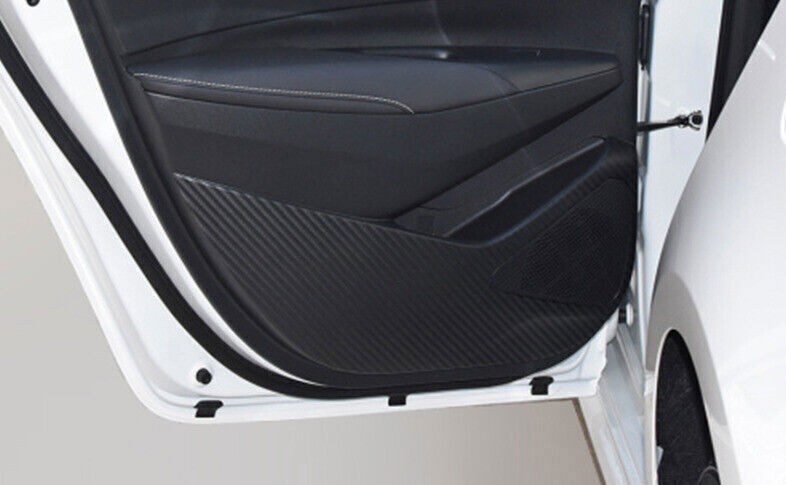 for Toyota for Corolla 20-2024 Carbon Fiber Sticker Inner Door Anti Kick Panel Cover