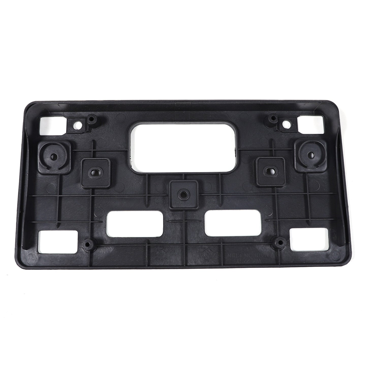 Black front bumper license plate holder for Honda Cvic 2022-2024 sedans. n
