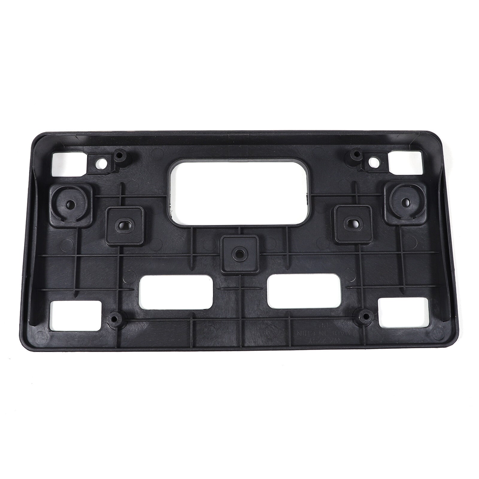 Black front bumper license plate holder for Honda Cvic 2022-2024 sedans. n