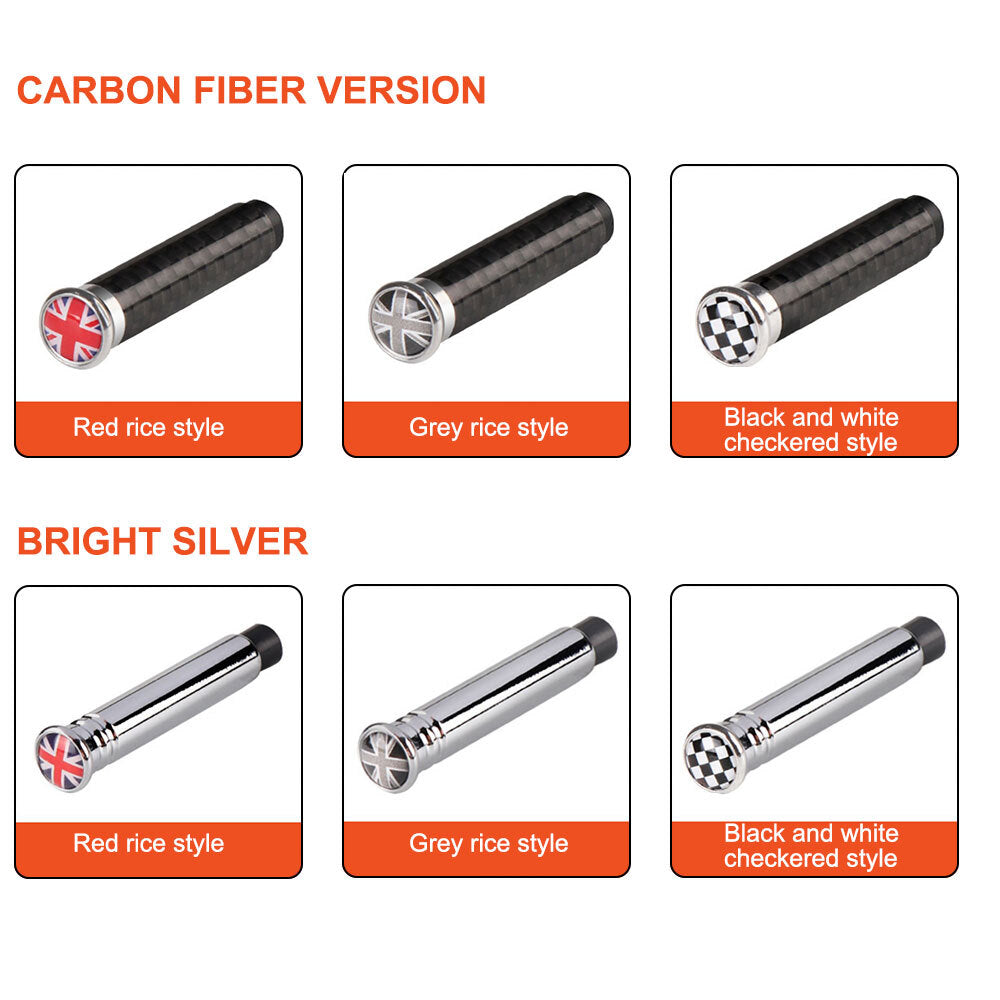 Car interior carbon lock door pin modification suitable for Mini Cooper R55 R56 R60 F55 F56- n