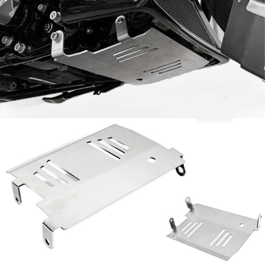 Chrome underbody engine chassis protection film cover for Harley FLTRX FLHX- n