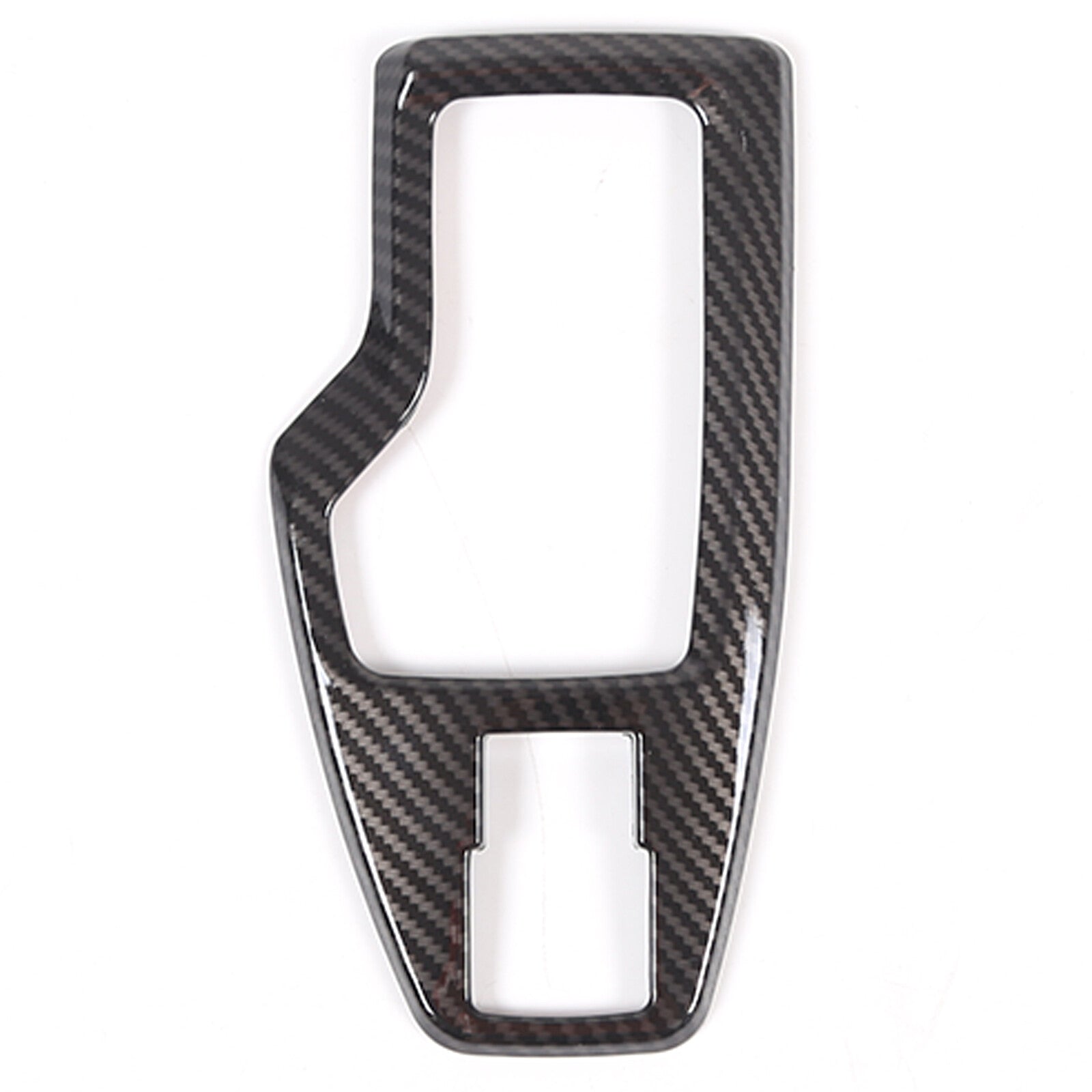 Carbon fiber internal gearbox panel cover decoration suitable for ta Tacoma 16-2020 - v