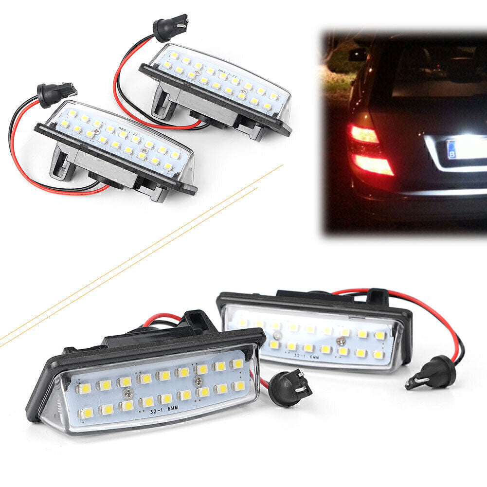 Error 18LED White License Plate Light Lamp for Nissan Altima Maxima Murano Q