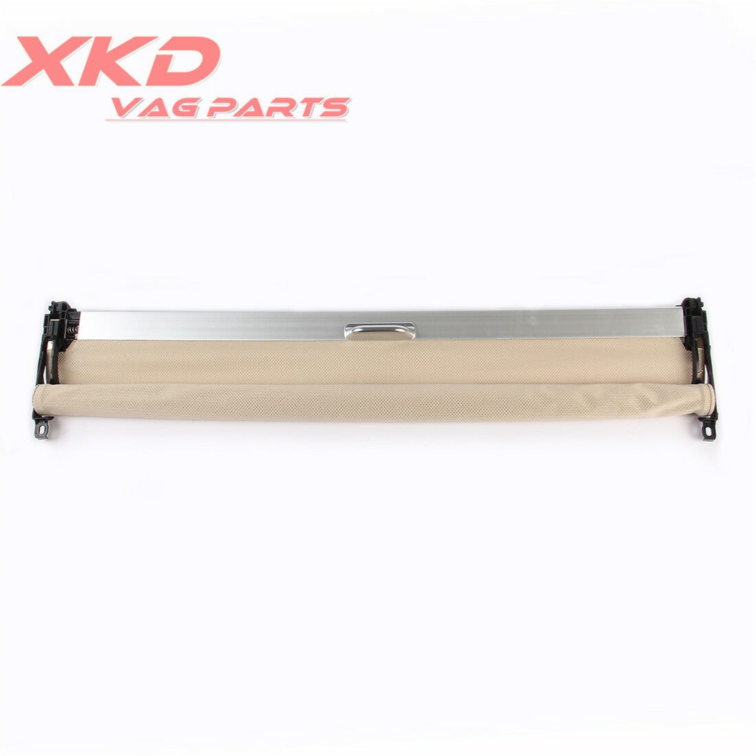 Beige sunroof sunshade curtain assembly suitable for Audi A1 and A3 (2013-2018).