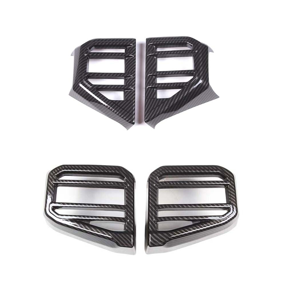 Red Interior Instrument Tachometer Cap Trim Cover for Corvette C7 2014-19- v