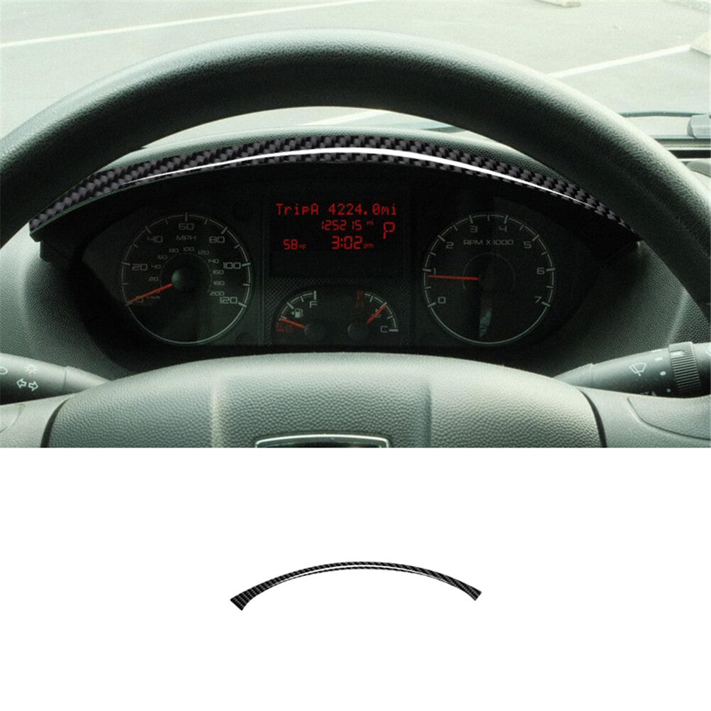 Carbon Fiber Interior Speedometer Frame Cover Trim for RAM Promaster 2014-2021