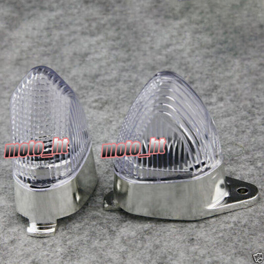 for Kawasaki ZX6R 2005-2006 ZX10R Motorcycle Clear Turn Signal Lamp Lens Cover Q