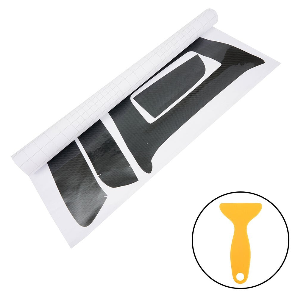 Car Leather Dash Mat Dashboard Cover Dashmat Interior for Mustang 2024+ v