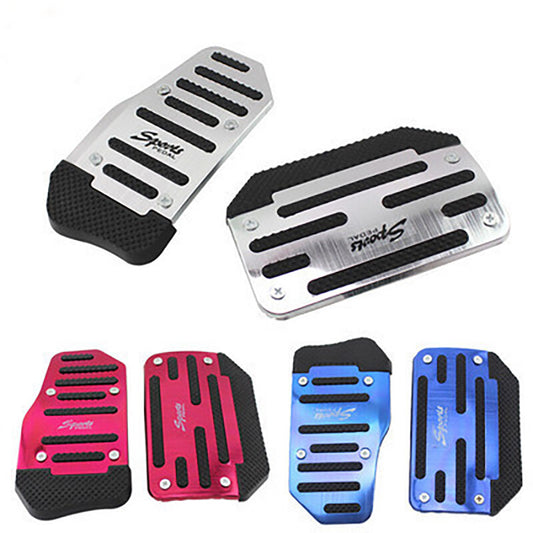 Gas Accelerator Pedal and Brake Pedal Cover Foot Pad Non-Slip Q