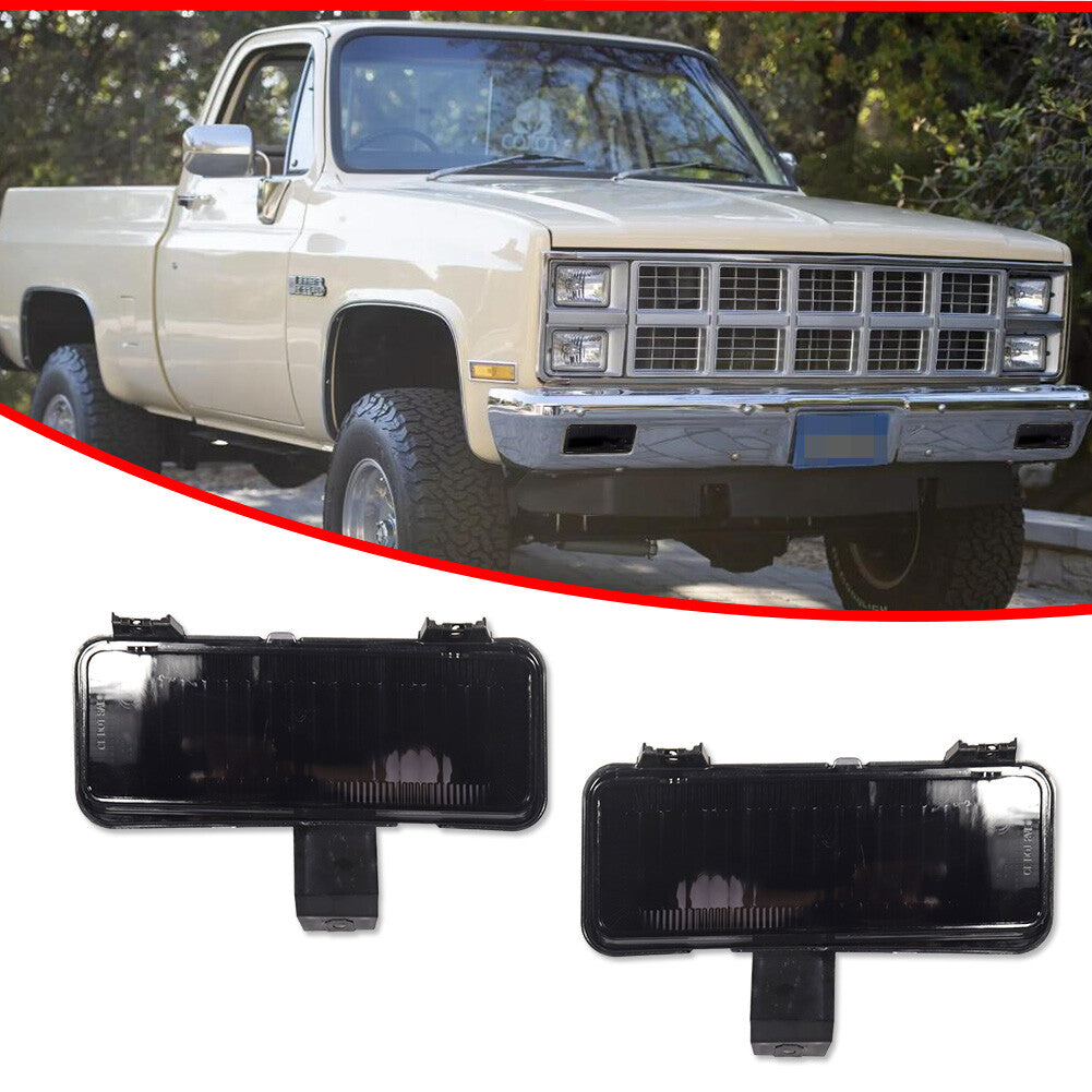 Fits Silverado 1981/82 for C10 for GMC Front Turn Signal Park Light Kit - v