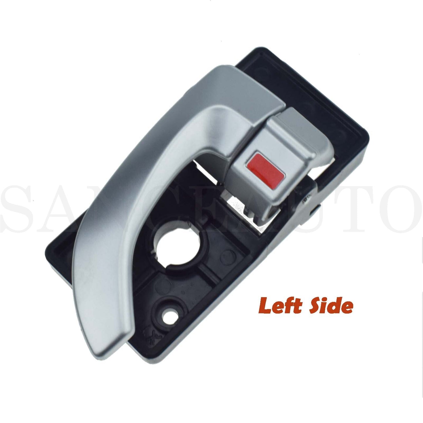Silver interior door handle (left) for Hyundai for Tucson 2005-2009. Brand New. n