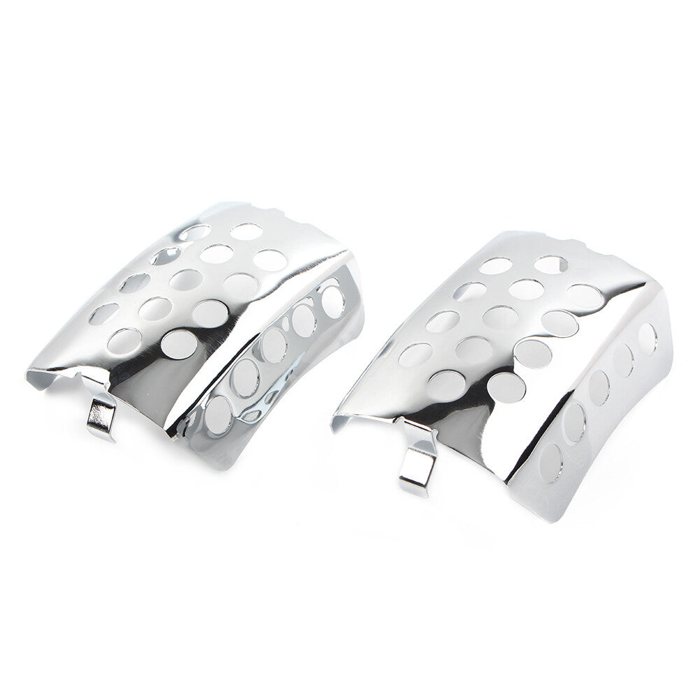 Silver Caliper Screen Insert Guard Cover Fit for Harley CVO Road Electra Glide Q